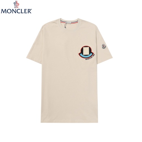 Moncler T-Shirts Short Sleeved For Men #1075491