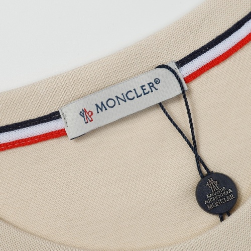 Replica Moncler T-Shirts Short Sleeved For Men #1075491 $32.00 USD for Wholesale