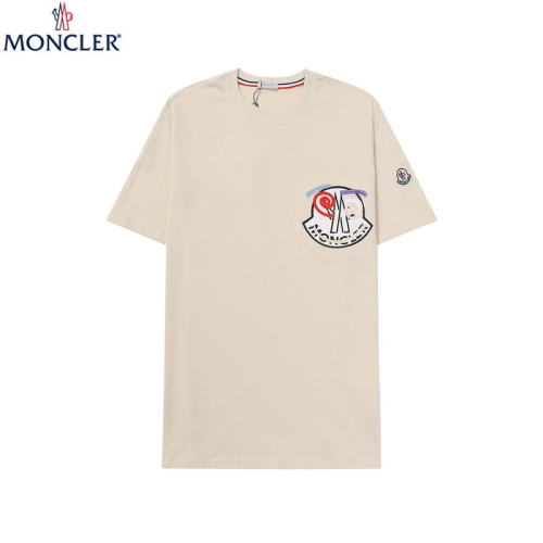Moncler T-Shirts Short Sleeved For Men #1075495
