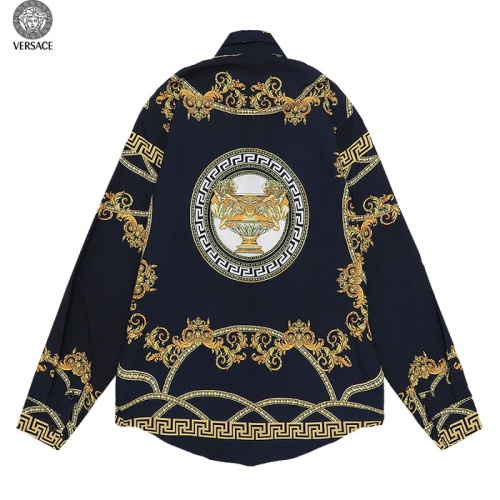Replica Versace Shirts Long Sleeved For Men #1075533 $36.00 USD for Wholesale