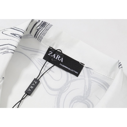 Replica Zara Shirts Short Sleeved For Men #1075534 $32.00 USD for Wholesale