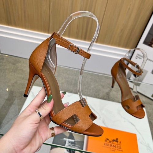 Replica Hermes Sandal For Women #1075650 $72.00 USD for Wholesale