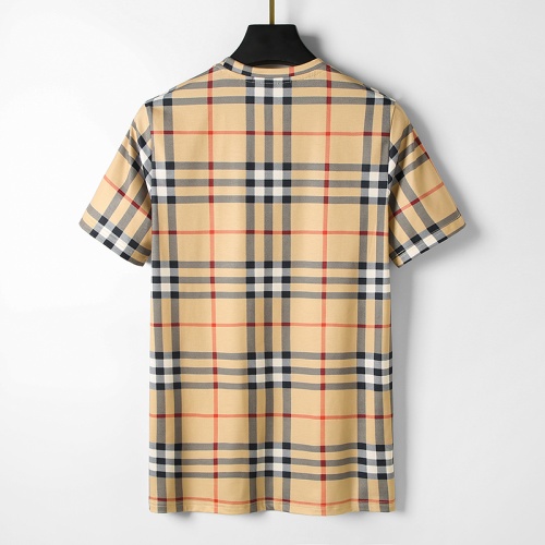 Replica Burberry T-Shirts Short Sleeved For Men #1075679 $25.00 USD for Wholesale