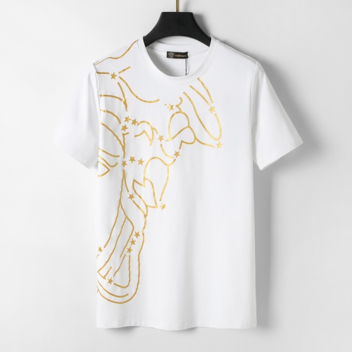 Versace T-Shirts Short Sleeved For Men #1075688 $25.00 USD, Wholesale Replica Versace T-Shirts