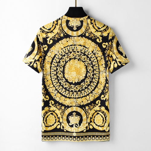 Replica Versace T-Shirts Short Sleeved For Men #1075689 $25.00 USD for Wholesale