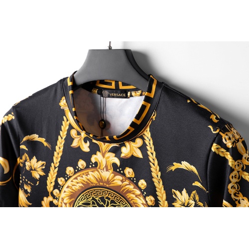 Replica Versace T-Shirts Short Sleeved For Men #1075691 $25.00 USD for Wholesale