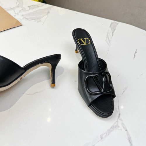 Replica Valentino Slippers For Women #1075698 $85.00 USD for Wholesale
