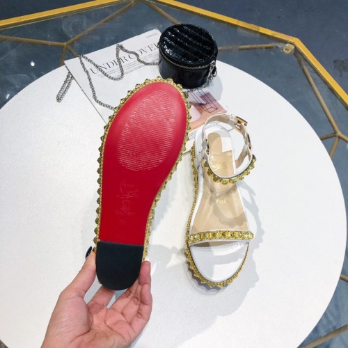 Replica Christian Louboutin Sandal For Women #1075708 $98.00 USD for Wholesale