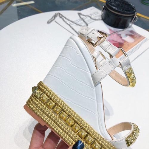 Replica Christian Louboutin Sandal For Women #1075709 $98.00 USD for Wholesale