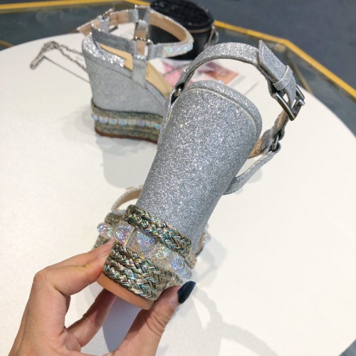 Replica Christian Louboutin Sandal For Women #1075711 $98.00 USD for Wholesale