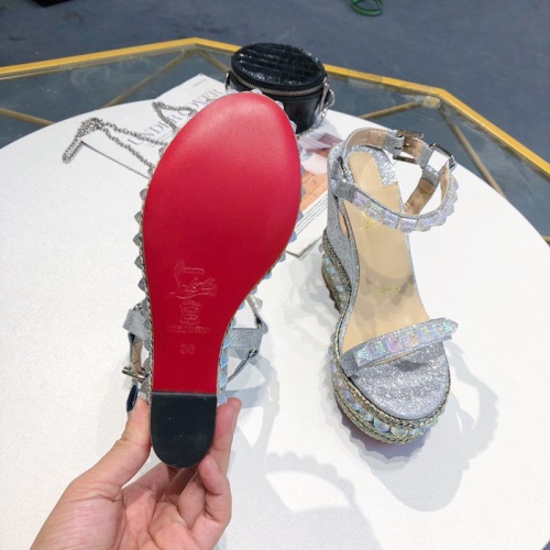 Replica Christian Louboutin Sandal For Women #1075711 $98.00 USD for Wholesale