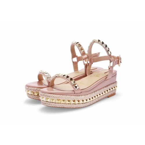 Replica Christian Louboutin Sandal For Women #1075726 $98.00 USD for Wholesale