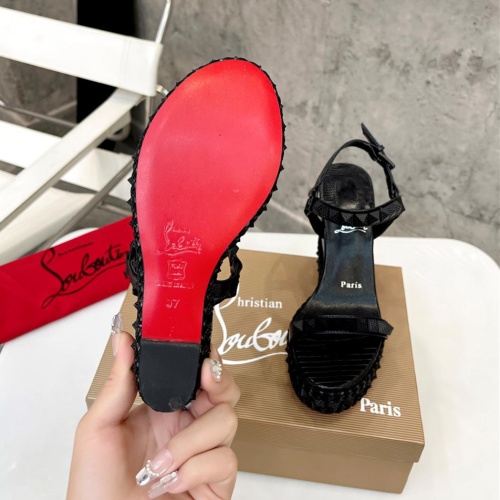 Replica Christian Louboutin Sandal For Women #1075737 $100.00 USD for Wholesale