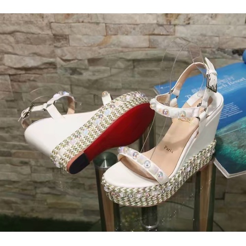 Replica Christian Louboutin Sandal For Women #1075749 $98.00 USD for Wholesale