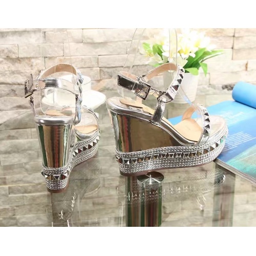 Replica Christian Louboutin Sandal For Women #1075752 $98.00 USD for Wholesale