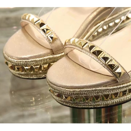 Replica Christian Louboutin Sandal For Women #1075759 $98.00 USD for Wholesale