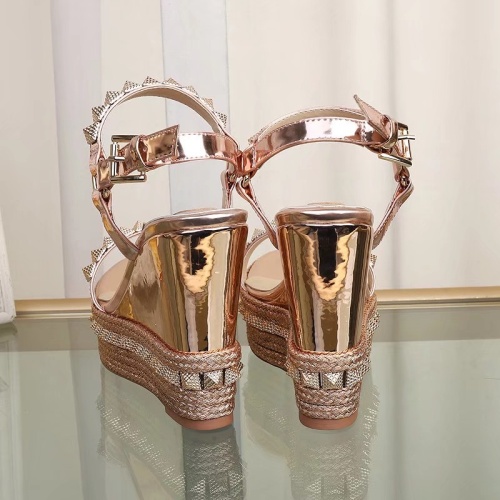 Replica Christian Louboutin Sandal For Women #1075767 $98.00 USD for Wholesale
