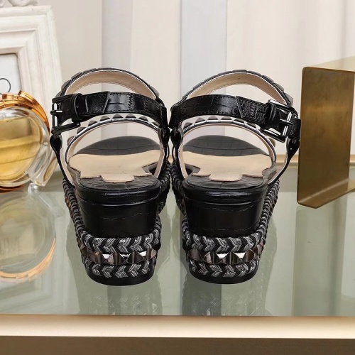 Replica Christian Louboutin Sandal For Women #1075768 $98.00 USD for Wholesale