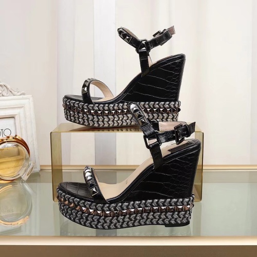 Replica Christian Louboutin Sandal For Women #1075769 $98.00 USD for Wholesale