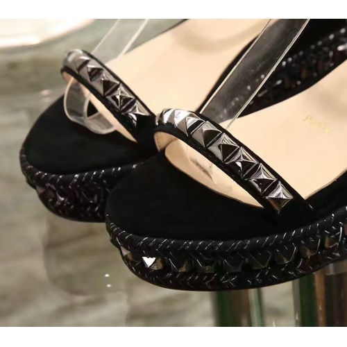 Replica Christian Louboutin Sandal For Women #1075770 $98.00 USD for Wholesale
