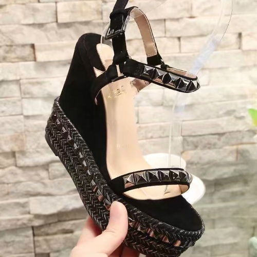 Replica Christian Louboutin Sandal For Women #1075771 $98.00 USD for Wholesale
