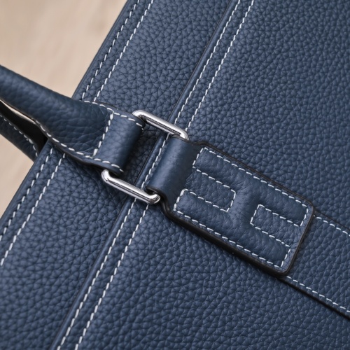 Replica Hermes AAA Man Handbags #1075779 $170.00 USD for Wholesale