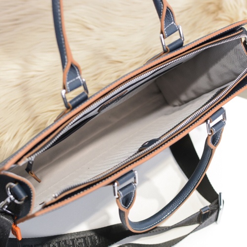 Replica Hermes AAA Man Handbags #1075780 $170.00 USD for Wholesale