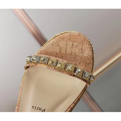 Replica Christian Louboutin Sandal For Women #1075783 $85.00 USD for Wholesale