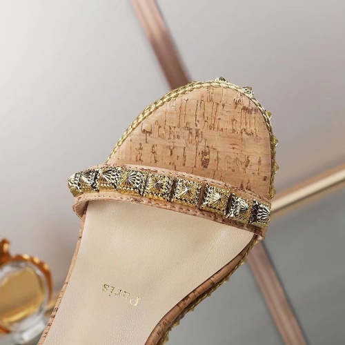 Replica Christian Louboutin Sandal For Women #1075785 $85.00 USD for Wholesale