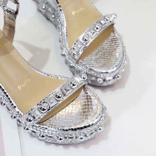 Replica Christian Louboutin Sandal For Women #1075796 $98.00 USD for Wholesale