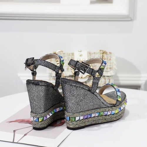 Replica Christian Louboutin Sandal For Women #1075802 $98.00 USD for Wholesale