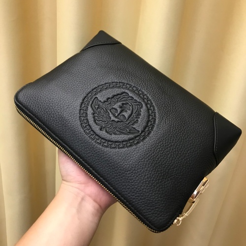 Replica Versace AAA Man Wallets #1075839 $76.00 USD for Wholesale