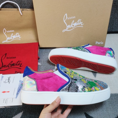 Replica Christian Louboutin Casual Shoes For Women #1075882 $105.00 USD for Wholesale