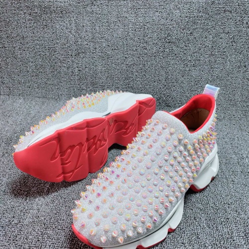 Replica Christian Louboutin Casual Shoes For Women #1075928 $100.00 USD for Wholesale