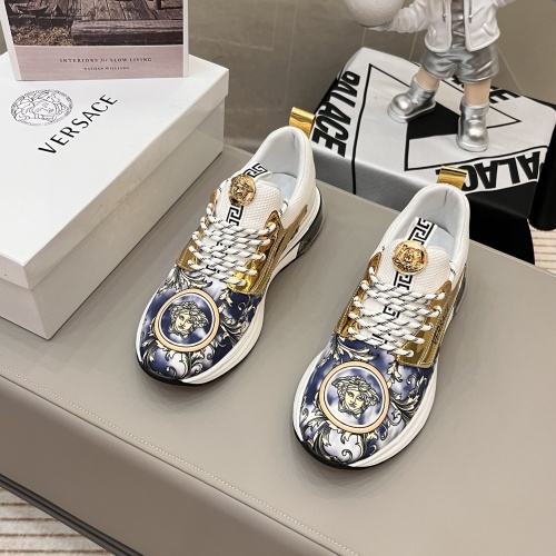 Replica Versace Casual Shoes For Men #1076144 $80.00 USD for Wholesale