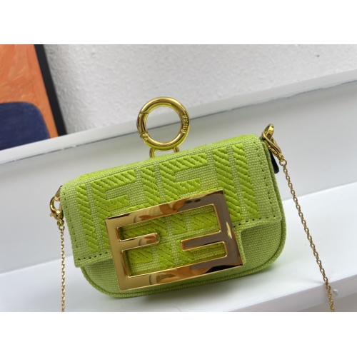 Replica Fendi AAA Quality Messenger Bags For Women #1076146 $80.00 USD for Wholesale