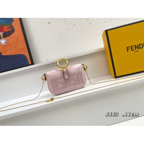 Replica Fendi AAA Quality Messenger Bags For Women #1076147 $80.00 USD for Wholesale