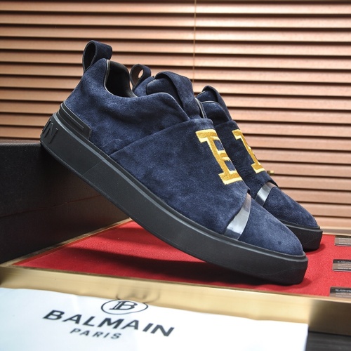 Replica Balmain Casual Shoes For Men #1076184 $115.00 USD for Wholesale