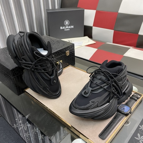 Replica Balmain Casual Shoes For Men #1076255 $150.00 USD for Wholesale
