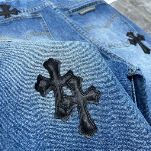 Replica Chrome Hearts Jeans For Unisex #1076345 $48.00 USD for Wholesale