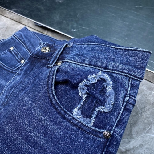 Replica Chrome Hearts Jeans For Unisex #1076348 $52.00 USD for Wholesale