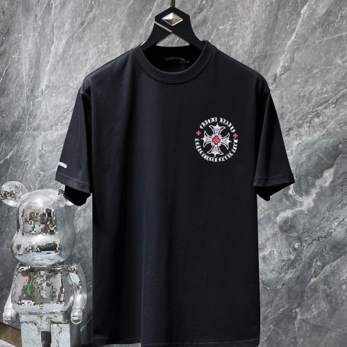 Replica Chrome Hearts T-Shirts Short Sleeved For Unisex #1076357 $34.00 USD for Wholesale