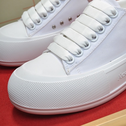 Replica Alexander McQueen Casual Shoes For Women #1076366 $80.00 USD for Wholesale