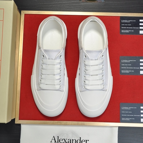 Replica Alexander McQueen Casual Shoes For Women #1076368 $80.00 USD for Wholesale
