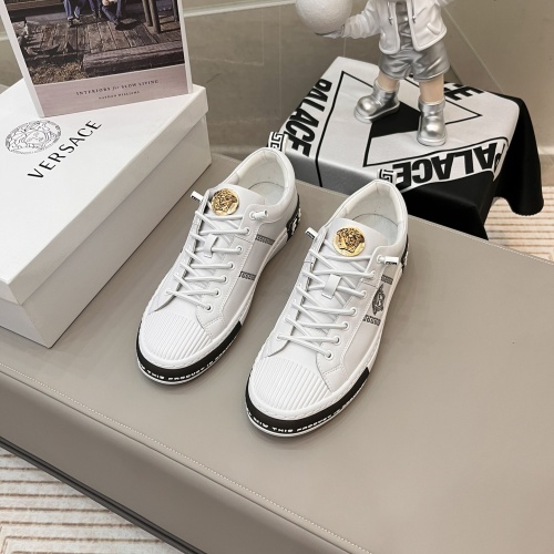Replica Versace Casual Shoes For Men #1076426 $76.00 USD for Wholesale