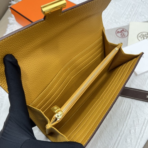 Replica Hermes AAA Quality Wallets #1076474 $52.00 USD for Wholesale