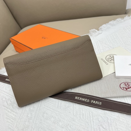 Replica Hermes AAA Quality Wallets #1076479 $52.00 USD for Wholesale