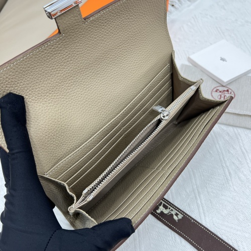 Replica Hermes AAA Quality Wallets #1076484 $52.00 USD for Wholesale