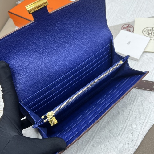 Replica Hermes AAA Quality Wallets #1076487 $52.00 USD for Wholesale
