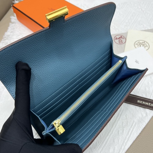 Replica Hermes AAA Quality Wallets #1076492 $52.00 USD for Wholesale